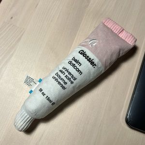 NWOT Rare Glossier X Bark Balm Dotcom “Balm Dogcom” Merch